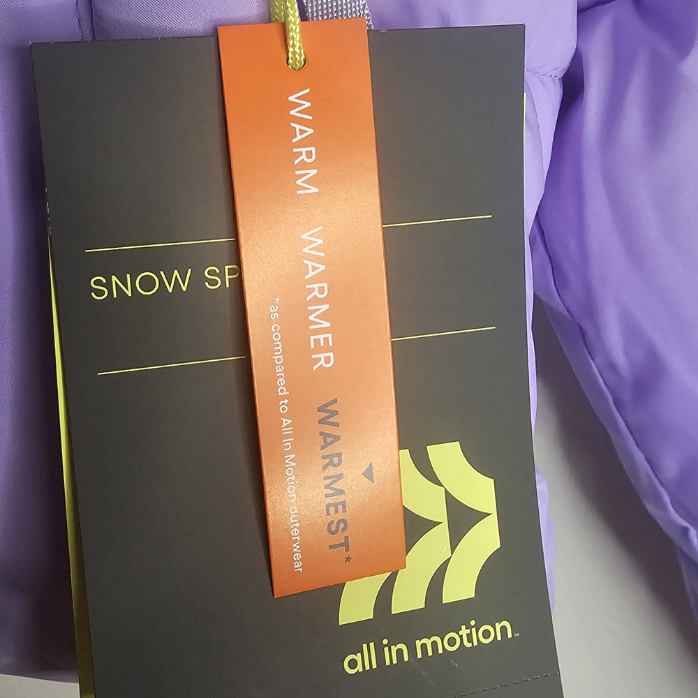 All in Motion Lavender Puffer Jacket - Picture 4 of 5